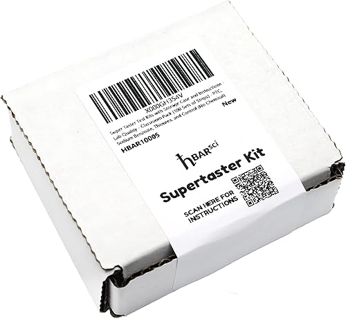 Miniatura 6 de Super Taster Kits de prueba con estuche e instrucciones - Calidad de laboratorio - Juego para aula 100 juegos de tiras - PTC benzoato sódico tiourea