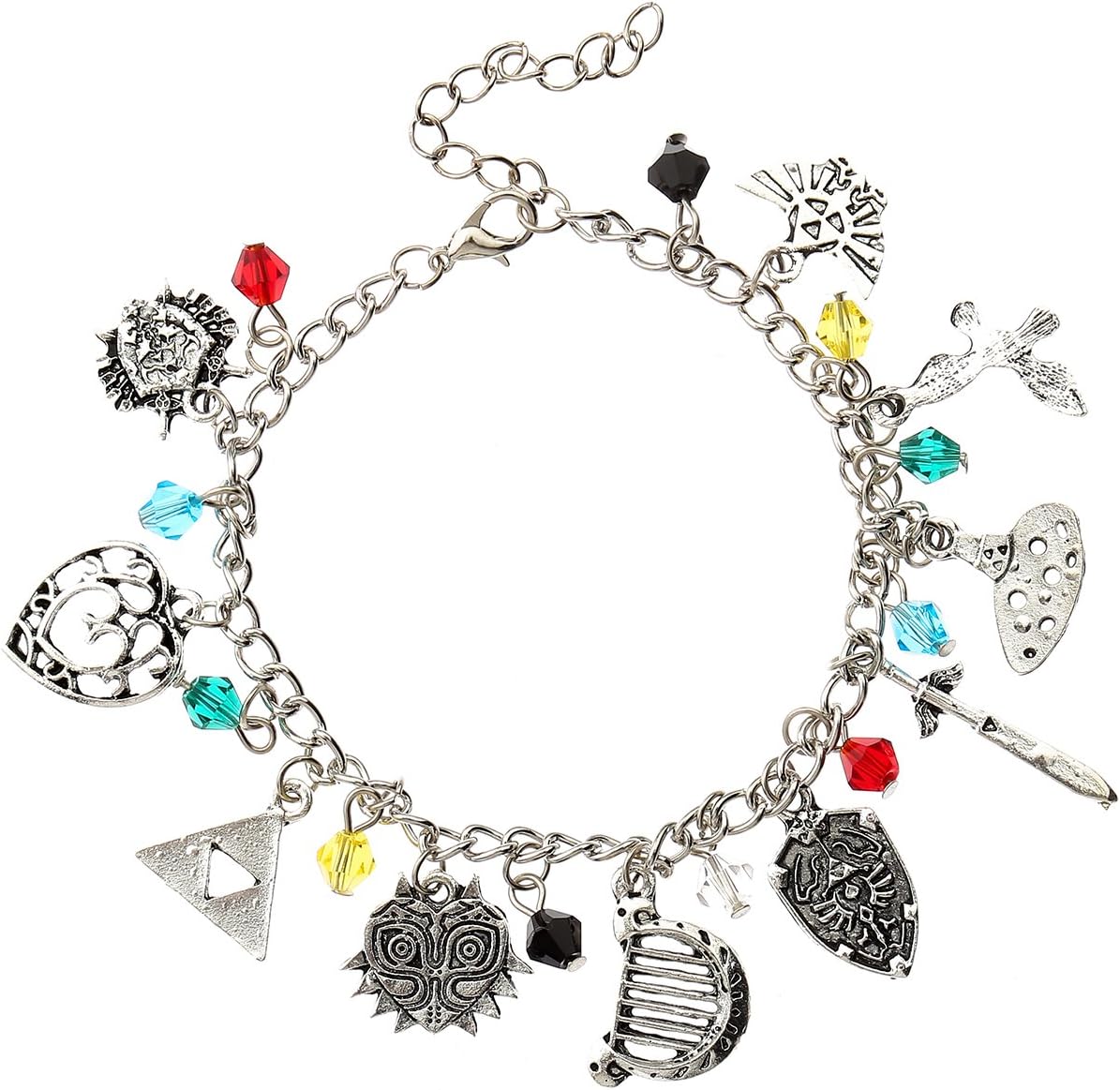 10PCS Charms Lobster Clasp Bracelet for Fans (bl003476)