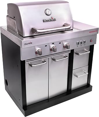 Charbroil Medallion Series Modular Outdoor Kitchen Amplifire 3-Burner Gas Grill - 463246018