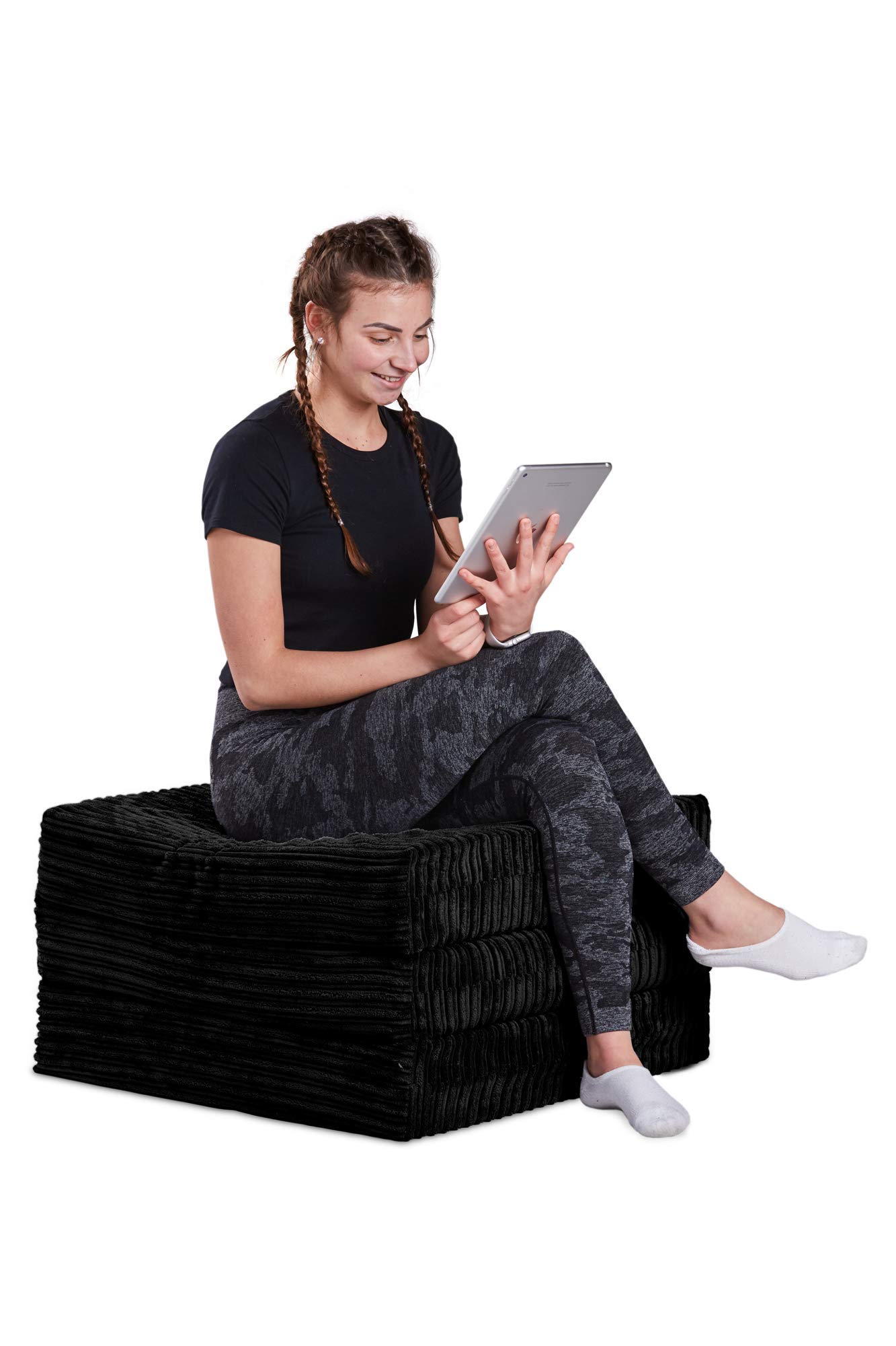 Buy Gilda Futon Z Single Adult Chairbed Deluxe Jumbo Cord Fold Out