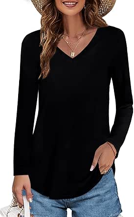 Elesomo Damen Langarmshirt Mit Spitzenärmeln - Elegantes Plissee T-Shirt Rundhals