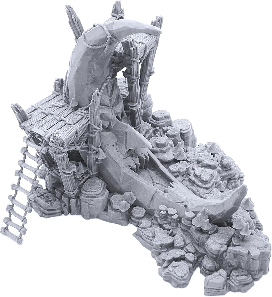 EnderToys Moon Shrine - DND Terrain Compatible with Dungeons and Dragons, 28mm Miniature Wargaming, Tabletop RPGs, Wargame Scenery