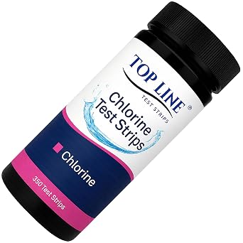 350 Chlorine Test Strips for Food Service 0-500 ppm Value Pack - Bleach Sanitizer Test Strips Food Service - Sanitizer Testing Strip - Chlorine Tester - Restaurant Supplies