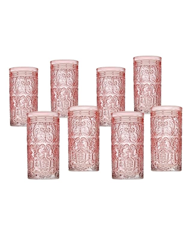 Set of 8 Jax Highball Glasses by Godinger