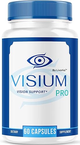 LIVORKA Visium Pro Vision Support - Cápsulas oficiales de suplemento de salud Visium Pro, píldoras de vitaminas naturales VisiumPro para apoyo