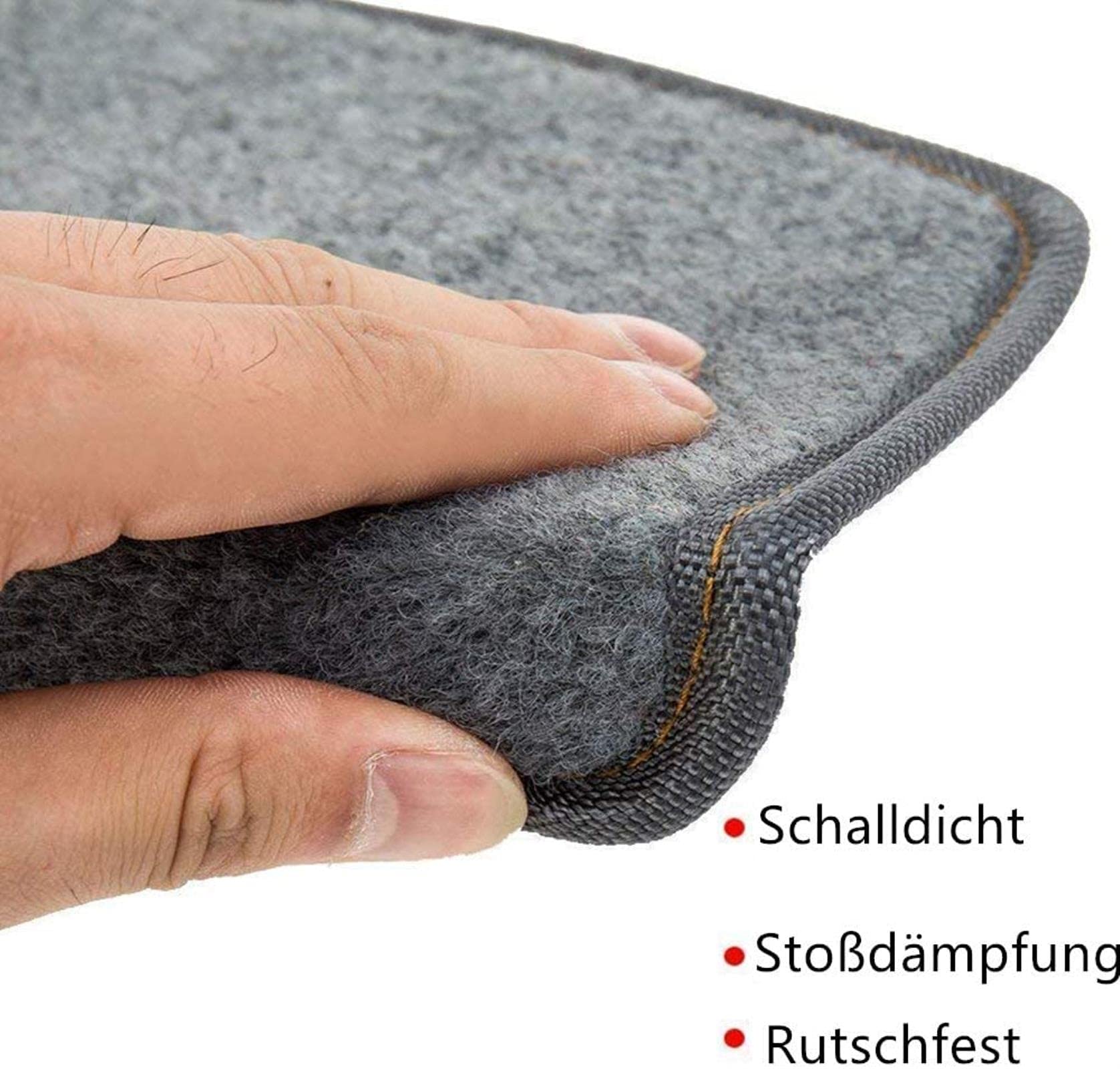 15 sztuk mat antypoślizgowych na schody, bezpieczne samoprzylepne maty antypoślizgowe na schody są bezpieczne dla dzieci i zwierząt.(Rozmiar: 65 * 24 cm (25.6 * 9.4in))