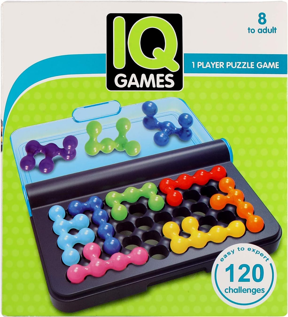 Knack Brain Twisting 3-D Puzzle IQ Travel Game for Kids and Adults