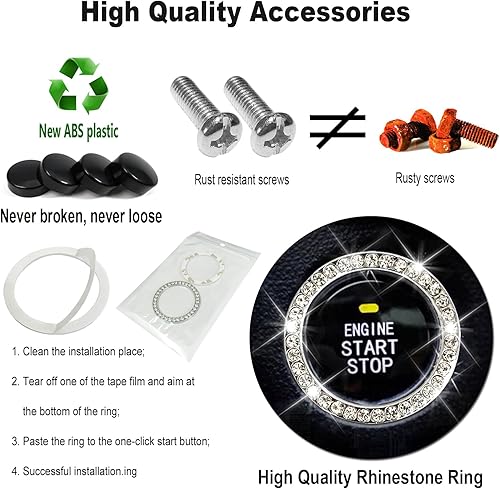 Miniatura 27 de Marco para placa de matrícula de motocicleta, soporte de placa de acero inoxidable mate negro mate, 4 agujeros, soporte de metal resistente, 1 1