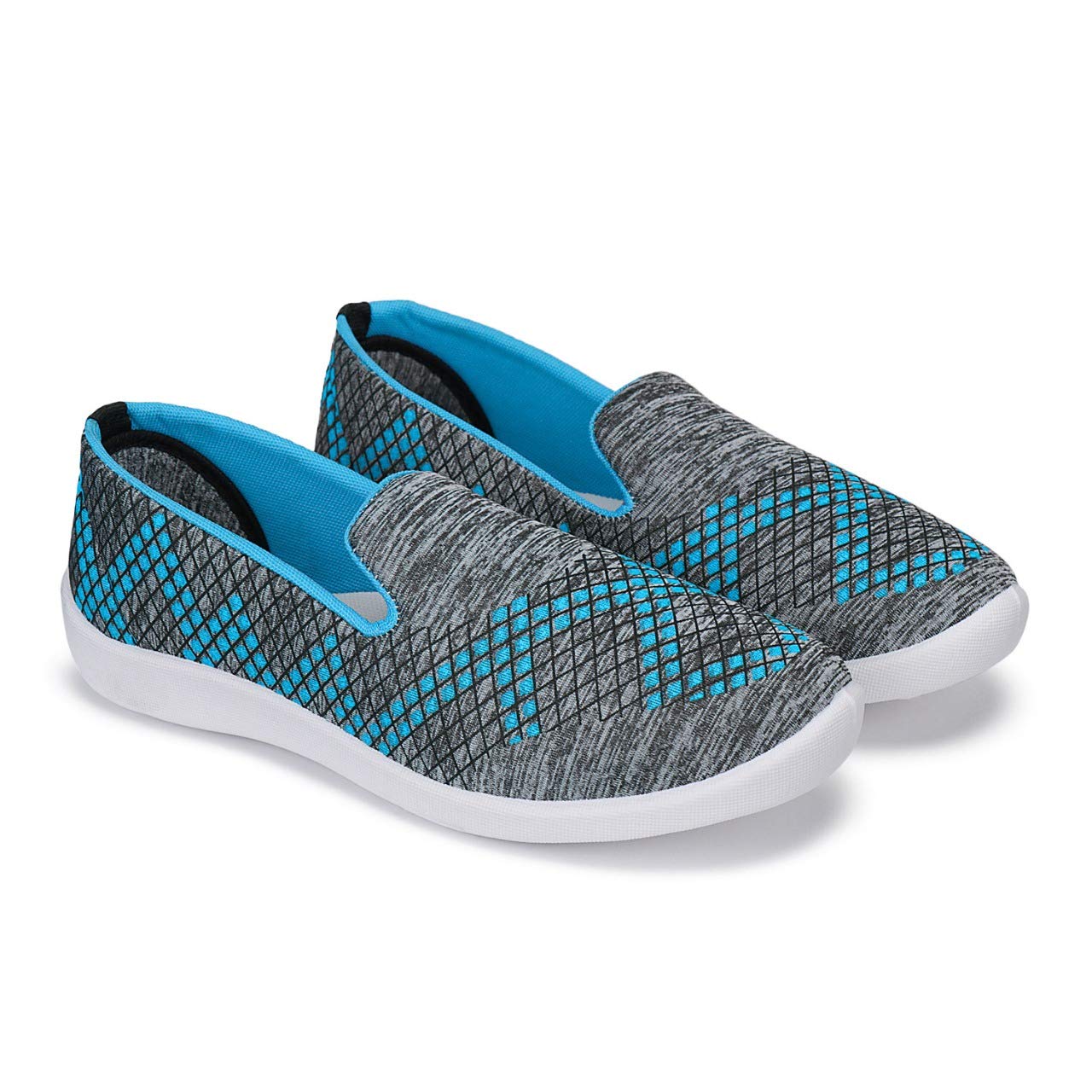 Women Grey Casual Loafer Shoes