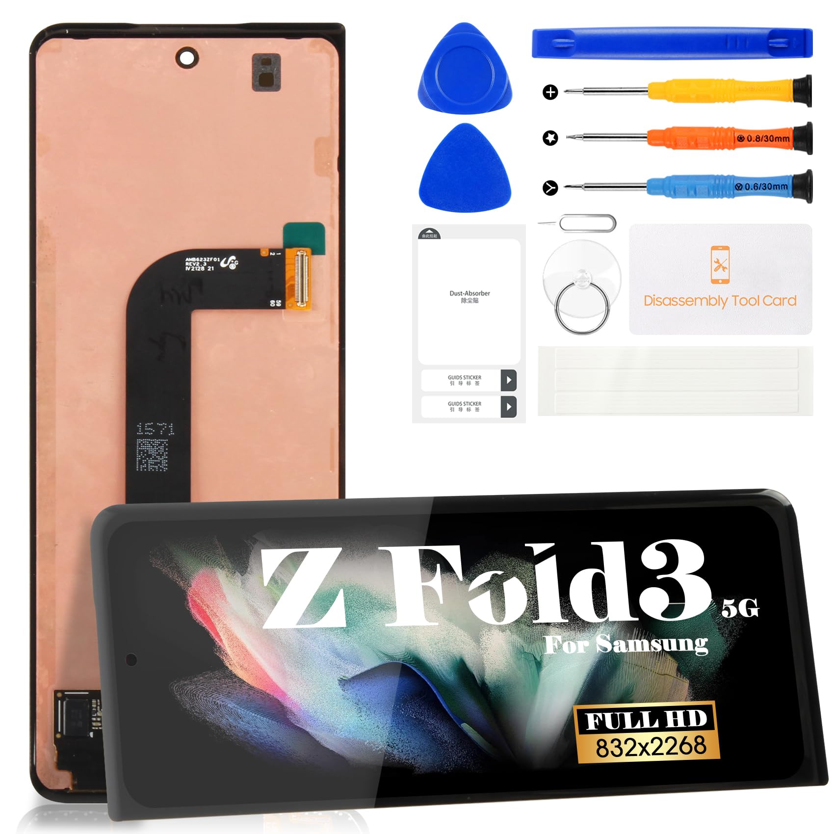 Amazon.com: Original for Samsung Z fold 3 5G Screen Replacement