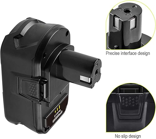 Miniatura 2 de Pack de 2 baterías de repuesto 5 Ah 18 V para Ryobi P102 P103 P105 P107 P108 P109 Ryobi ONE + herramienta inalámbrica de 18 V batería de litio