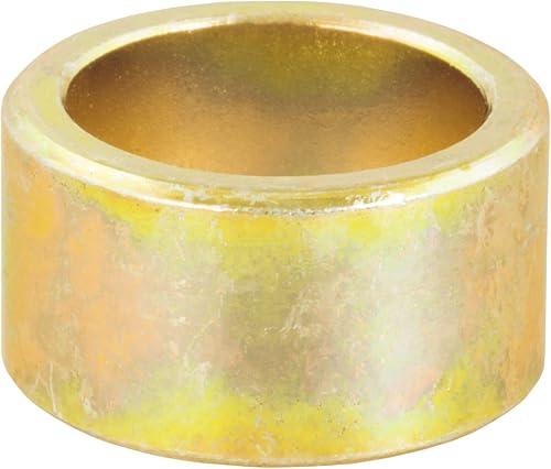 Miniatura 9 de CURT 21101 Buje reductor de agujero de bola para enganche de remolque, reduce el diámetro de 1 pulgada a vástago de 34 pulgadas, zinc amarillo