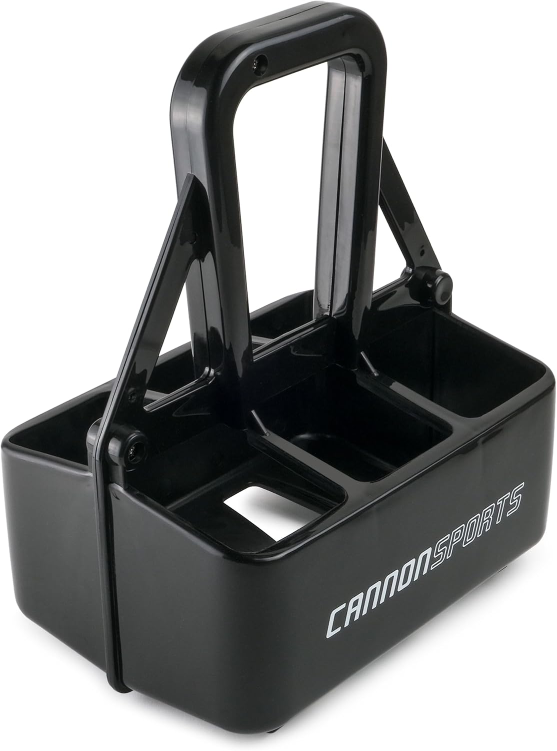 Cannon Sports Squeeze Bottle Carrier for 6 Bottles, Fits 28 to 34 oz Bottles, Durable Lightweight Design (Black)