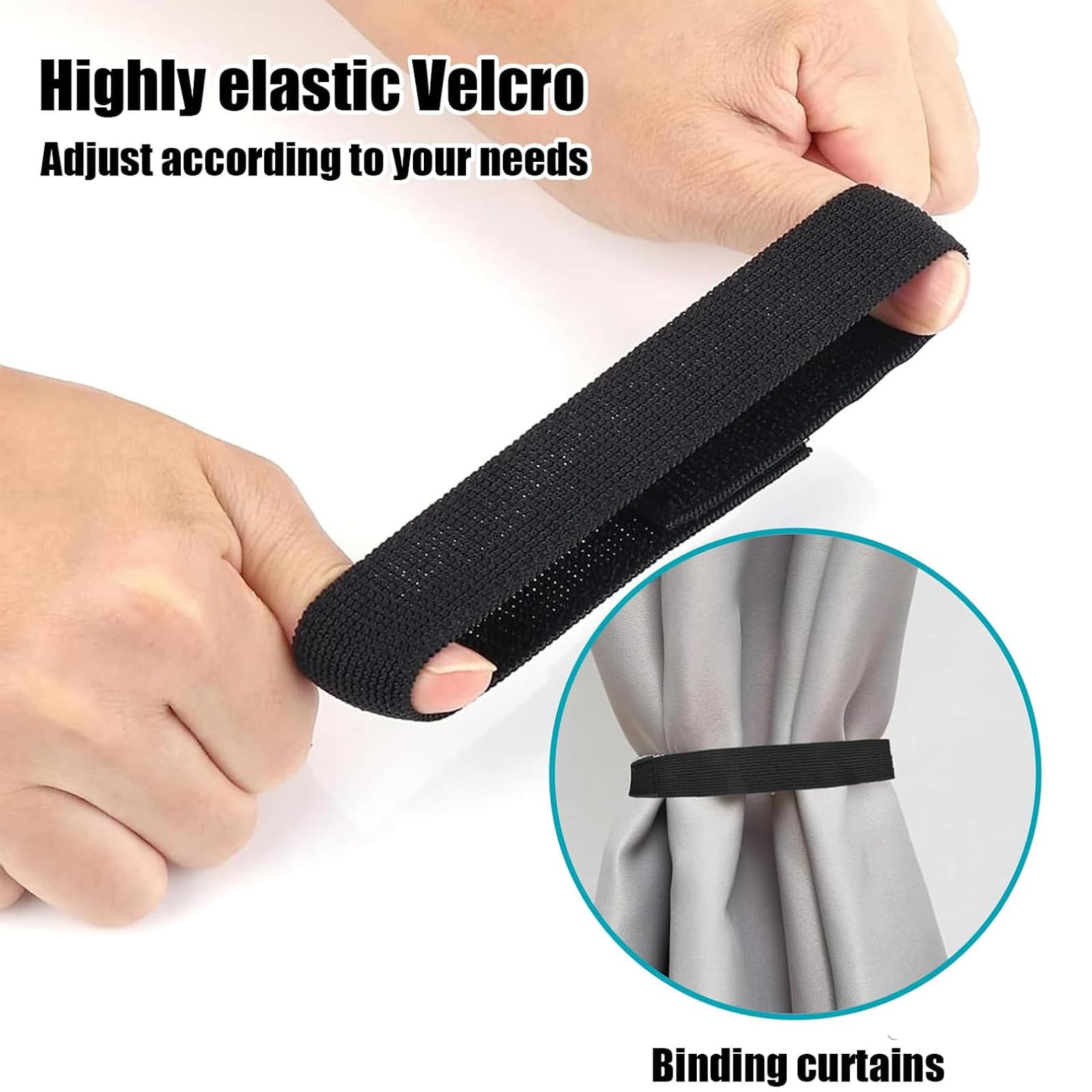 3 pares de clips de bicicleta, banda elástica para pantalones de ciclismo, pantalones de bicicleta, pantalones de botas, blusas, banda de seguridad para senderismo, camping, vadeadores, pesca,