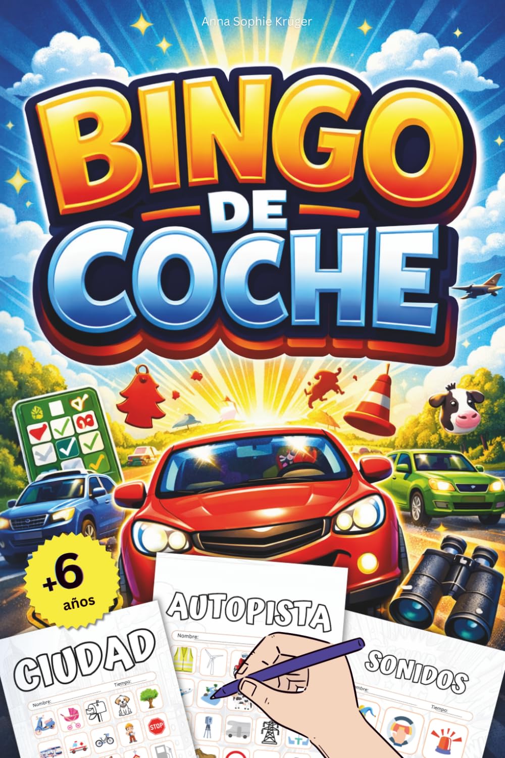 Bingo de Coche: Juegos para viajes con niños