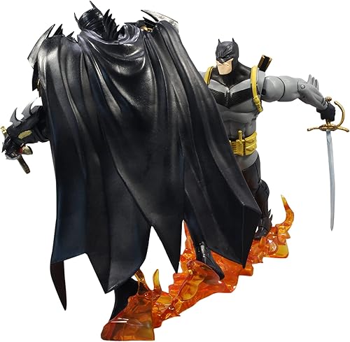 Miniatura 8 de DC Multiverse Batman vs Azrael (Batman Armor) - Figura de acción de 7 pulgadas con accesorios