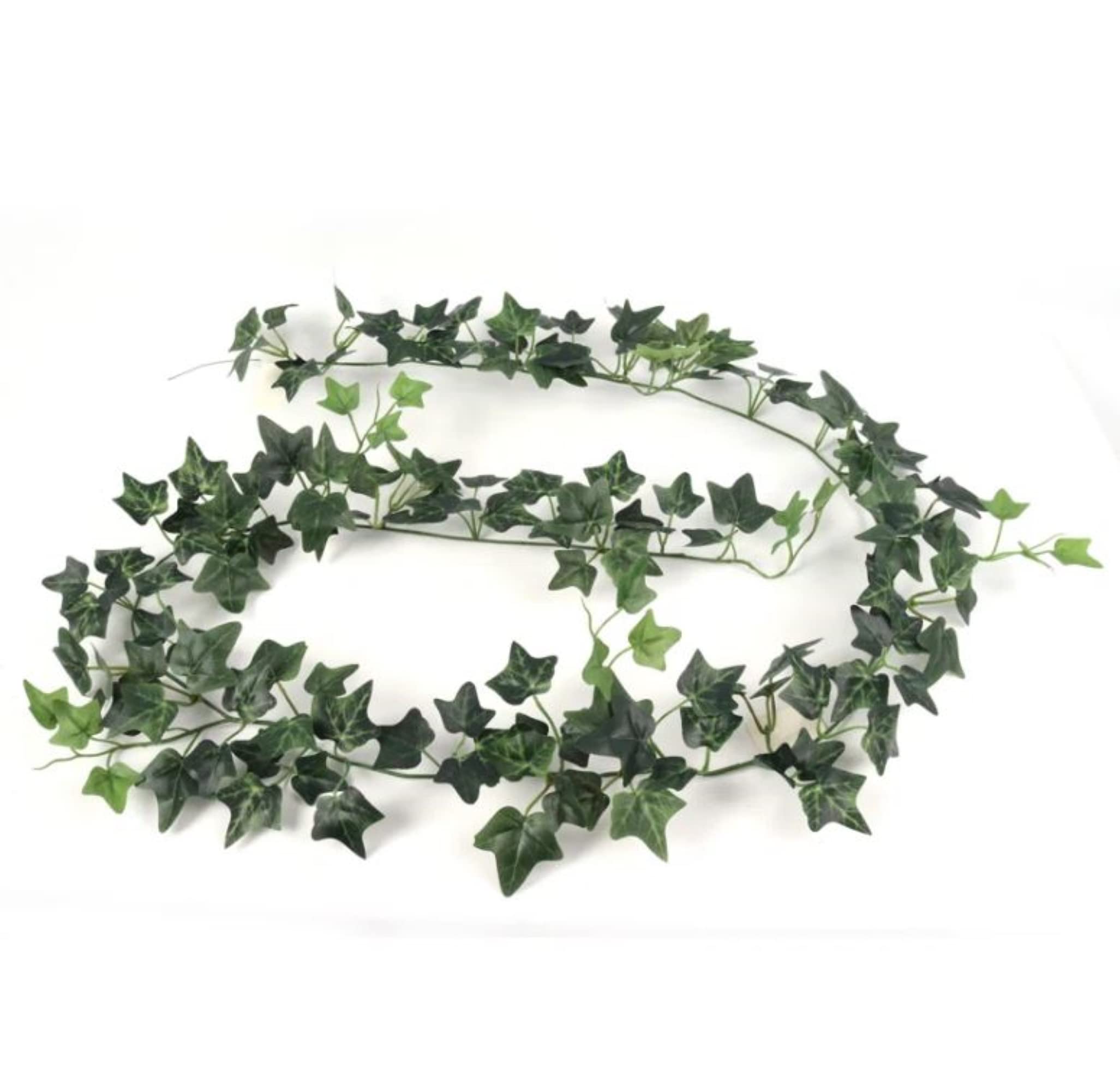 Lush 6-Foot Silk English Ivy Garland - Lifelike Artificial Greenery for Home Decor, Events and Crafts - Premium Quality, Eco-Friendly Design