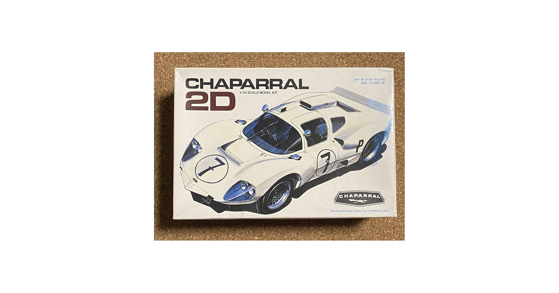 貴重モデラーズ製　チャパラル２Ｄ　1/24　プラモデル　未組立　　未開封 貴重モデラーズ製 チャパラル2D 1/24 プラモデル 未組立 未