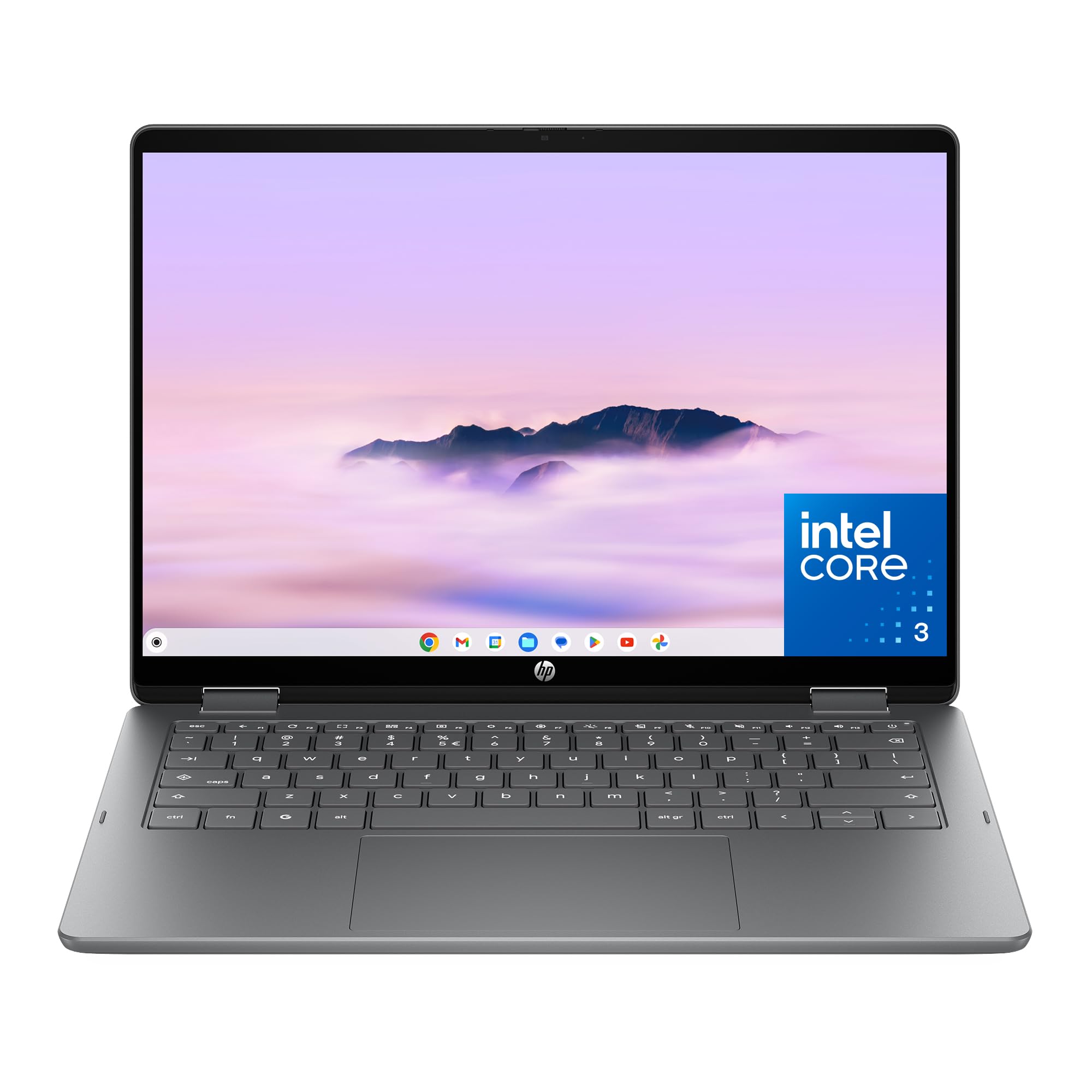 HP Chromebook x360 Plus 14 Inch Laptop, 2K Touchscreen, Intel Core