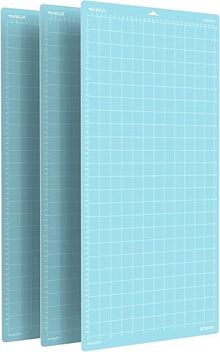 Vista 23 de Alfombrilla de corte de 12 x 24 pulgadas para Cricut Maker 3/Maker/Explore 3/Air 2/Air/One (agarre ligero, agarre estándar, agarre fuerte), 3