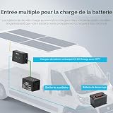 Renogy Chargeur de Batterie Embarqué 12V 50A DC-DC avec MPPT pour Batteries Gel, AGM et Lithium Utilisant Une Charge en Plusieurs Étapes, dans Les Camping-Cars, Voitures, Bateaux, Yachts - 2