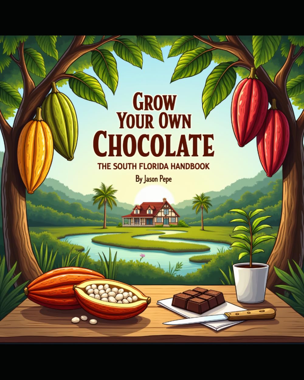 Grow Your Own Chocolate: The South Florida Handbook      Paperback – Large Print, June 25, 2025