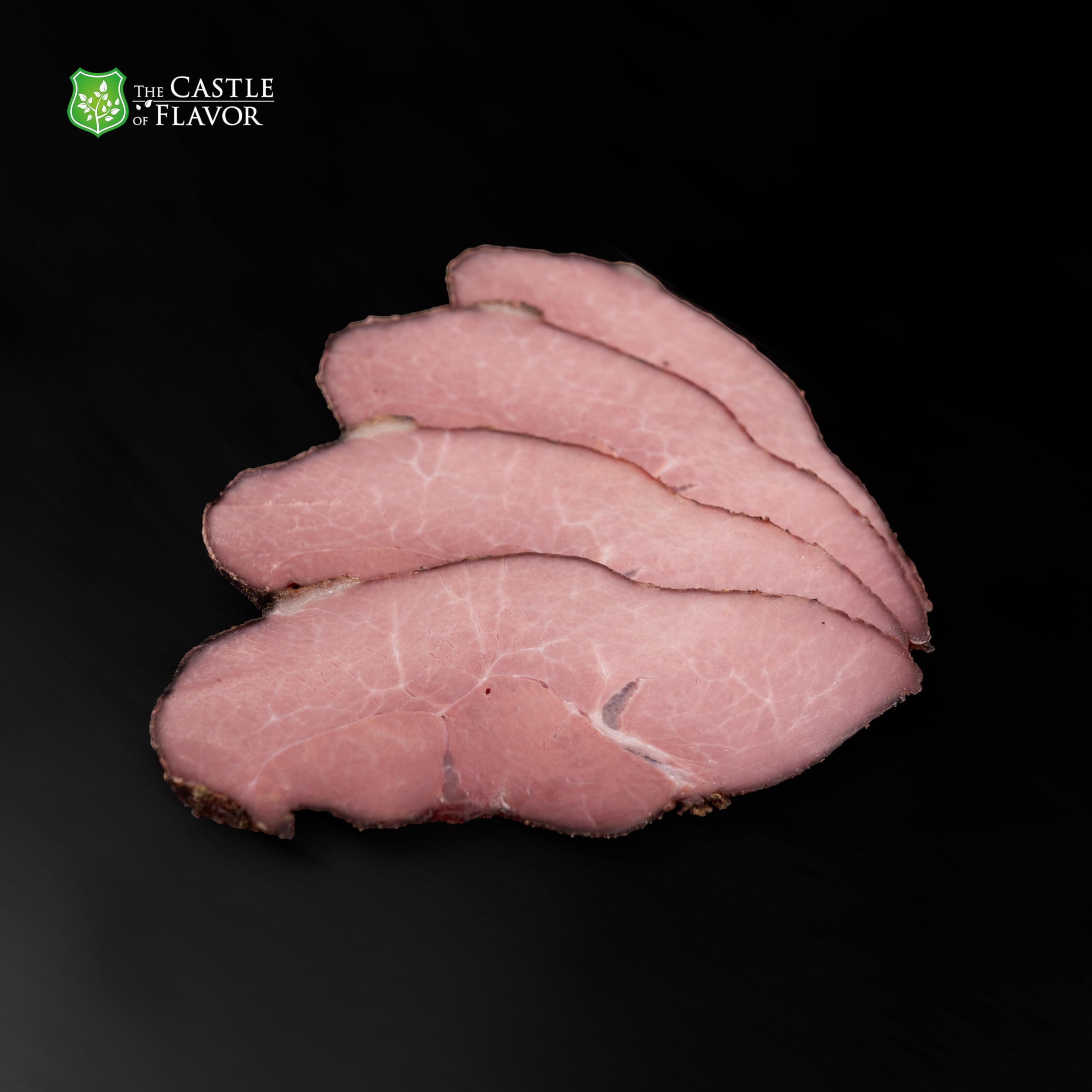 Geräucherter Wildschweinschinken – traditionell geräuchert und mit Kräutern verfeinert- Wurstwaren 400g - Trockenwurst - Rohwurst - Dauerwurst am Stück - Trockenfleisch - getrocknete Wurst Snack