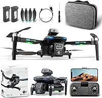 Drone com Camera 4K HD, XT606 Drone Profissional, com Flutuação de Fluxo Óptico, Comutação de Lente Dupla, Rolagem de 360°, Fotografia por Gestos, Drones com 2000mAh Bateria
