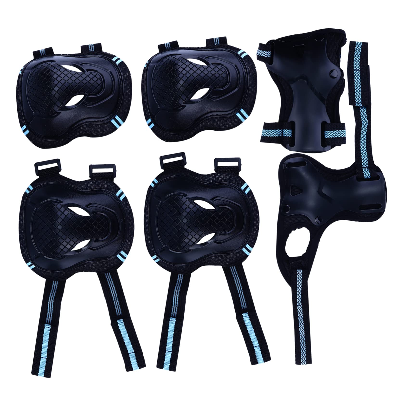 Abaodam Long-lasting Boys and Girls Protective Gear Elbow Knee Pads Hand Protectors Set for Sports Comfortable for -day Use