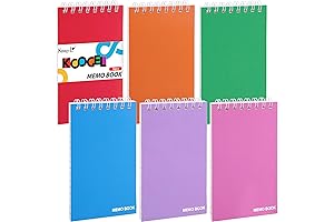 Koogel 3x5 Spiral Memo Pads: Lined Tactical Steno Pads for School, Office, or Field Use
