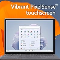 Vista 5 de Microsoft Surface Laptop 5 (2022), pantalla táctil de 13.5 pulgadas, delgado y ligero, larga duración de la batería, procesador Intel i5 rápido