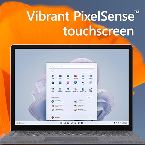 Miniatura 5 de Microsoft Surface Laptop 5 (2022), pantalla táctil de 13.5 pulgadas, delgado y ligero, larga duración de la batería, procesador Intel i5 rápido