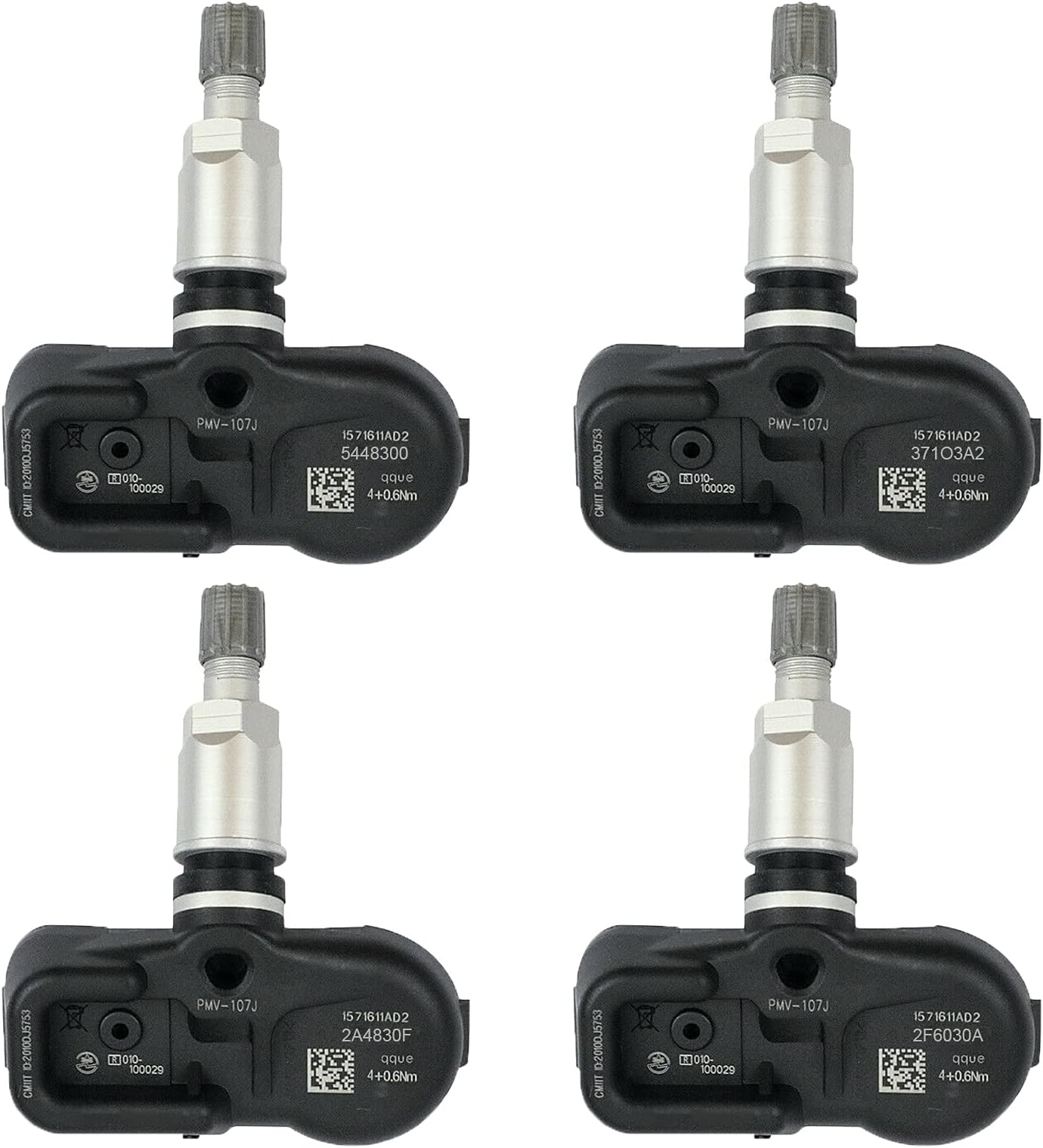 42607-33021 Tire Pressure Monitoring System Sensor 315MHz TPMS Sensor (4 PCS) for Toyota 4Runner Corolla Highlander Land Cruiser Tundra Tacoma FJ Cruiser Lexus GS350 IS350 GX470 LFA LS460