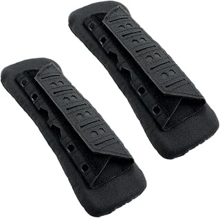 2 almohadillas tácticas para chaleco, bandolera, transpirable, malla cojín de corte láser para chaleco de caza mochilas al aire libre