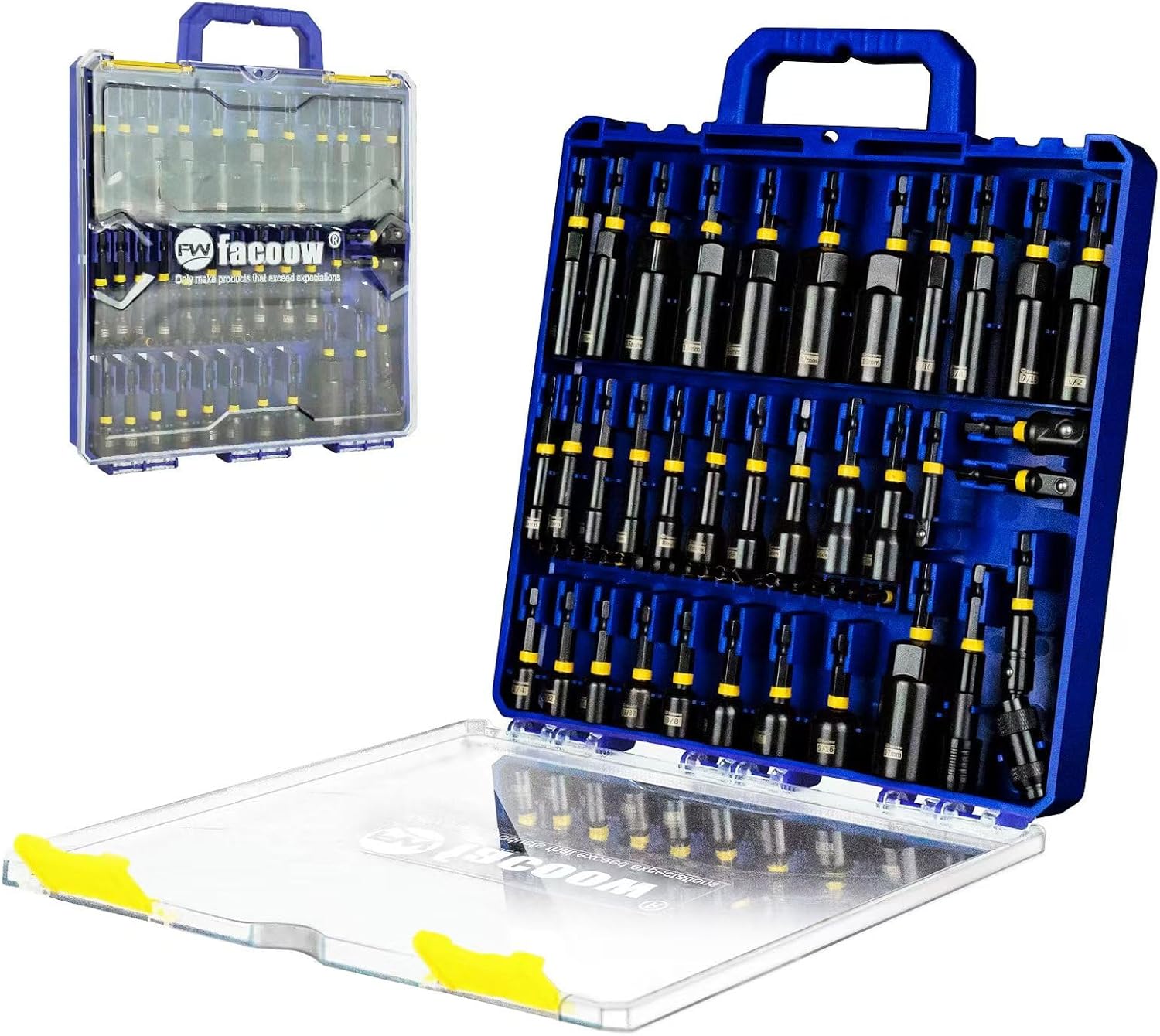 Phillis Torx Hex Bits Sets & Deep Nut Driver Set & Long Nut Driver Set