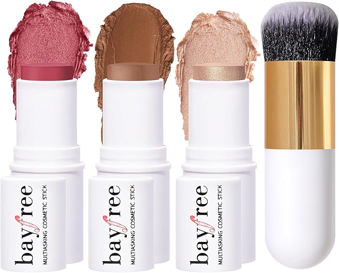 Trio de bâton pour le visage