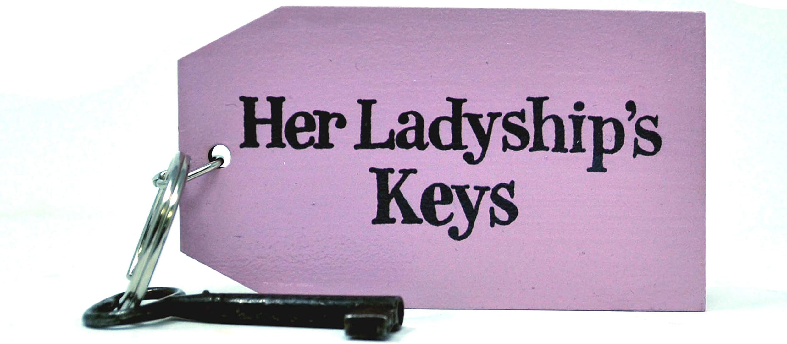 Angelic Hen Her Ladyship's Keys - Key Ring - 10 x 5.5 cm GREAT GIFT IDEA