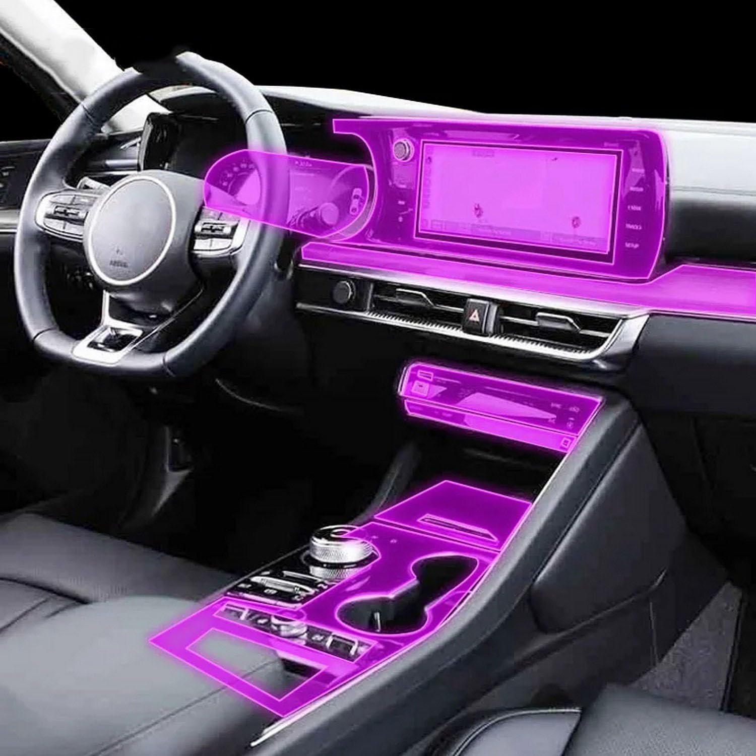 Film de protection TPU Kia K5 2020-2023 pour console centrale et navigation GPS