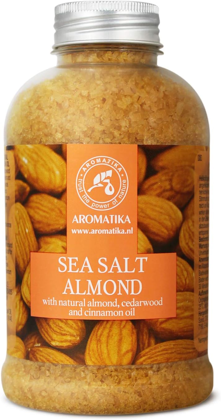 Sea Salt Almond 600g Natural Almond Cedarwood & Cinnamon Oil Bath