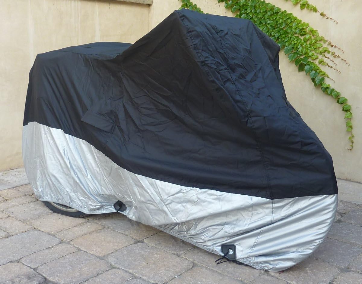 Adult Tricycle Cover fits Schwinn, Westport and Meridian - Protect Your 3-Wheel Bike from Rain, Dust, Debris, and Sun when Storing Outdoors or Indoors - Black ss400 75"L x 30"W x 44"H : Bike Covers : Sports & Outdoors