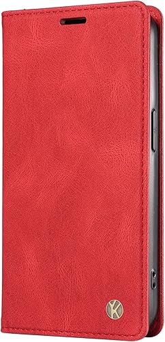 Miniatura 5 de Funda compatible con Xiaomi Poco X3 GT 5G, compatible con Redmi Note 10 Pro (China) 5G de piel sintética con ranura para tarjeta, cierre magnético,