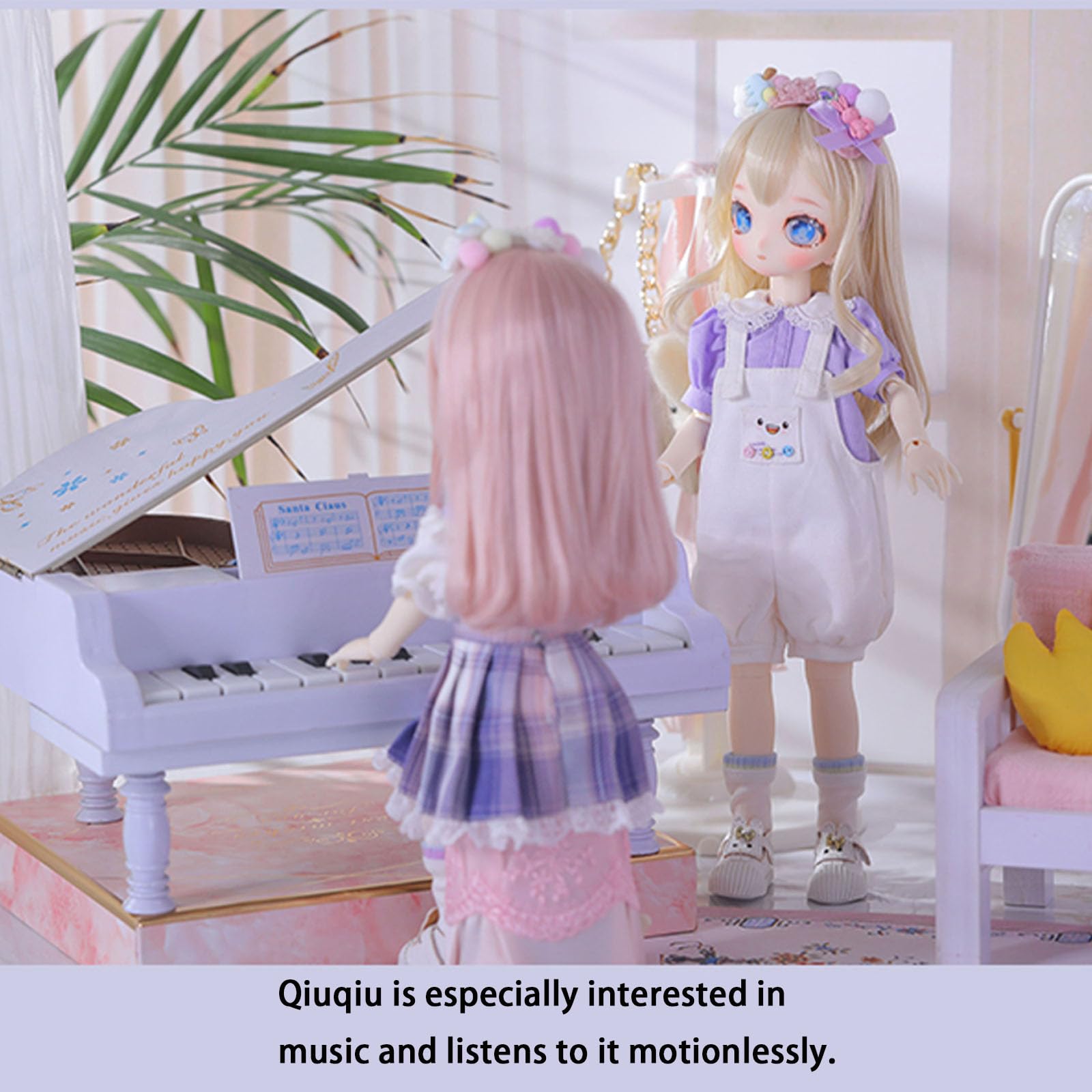 Amazon | GNATAPIAY 1/6 BJD人形、ハンドメイドメイク 1/6BJD人形、服