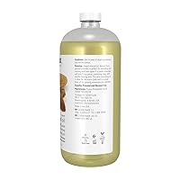 Vista 2 de NOW Foods Solutions, aceite de almendras dulces, aceite hidratante 100% puro, promueve una piel de aspecto saludable, aceite sin perfume, 32 onzas