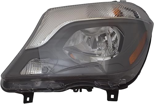 TYC Conjunto de faro delantero izquierdo compatible con Mercedes Benz Sprinter Van 2014-2018