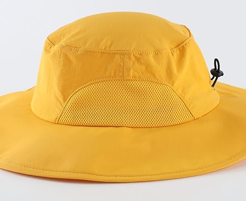 Miniatura 75 de Home Prefer UPF50+ - Sombrero de sol para hombre, sombrero de pesca de ala ancha para hombres y mujeres, sombrero de playa con protección UV, Gris