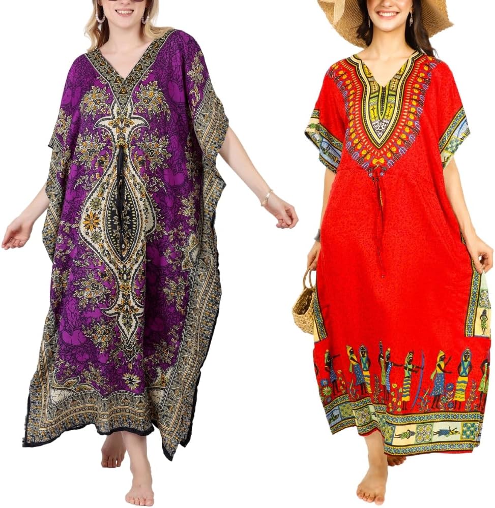 Ladies Kaftans Tunic Kimono Maxi Women Dashiki African Caftan Plus Size Lounge Girls Kimono for Any Occasion