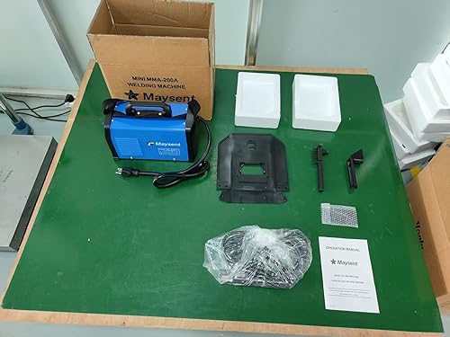 MAYSENT 140Amp 120V240V Doble Voltaje Portátil ARC Stick Soldador