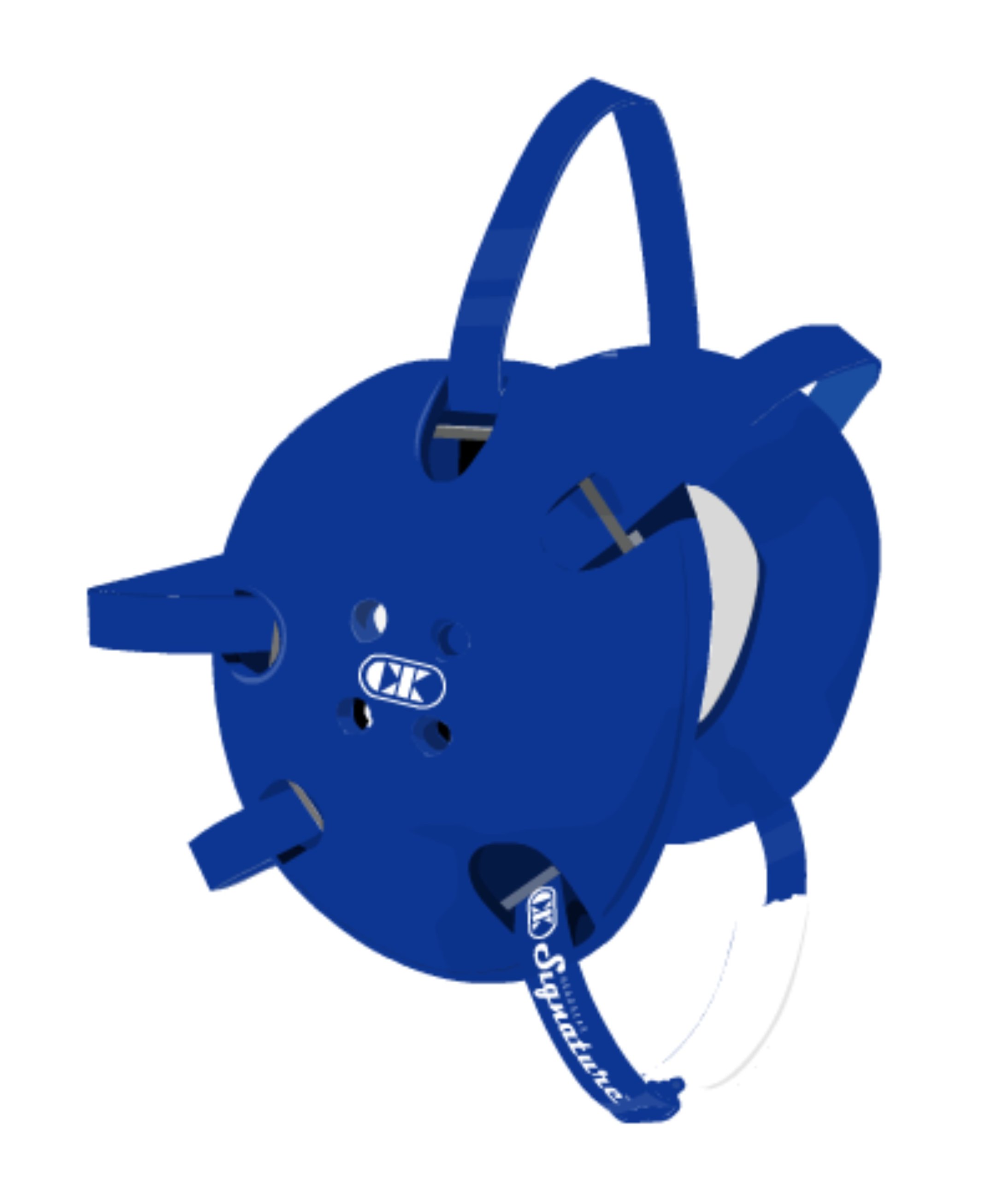 Cliff Keen Custom Signature Headgear - Royal/Royal — image 1