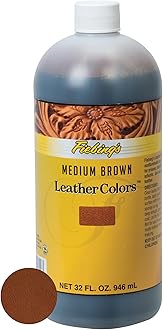 LeatherColors 4oz - Water Based Penetrating & Permanent Leather Dye for Shoes, Boots, Belts, Bags, Furniture