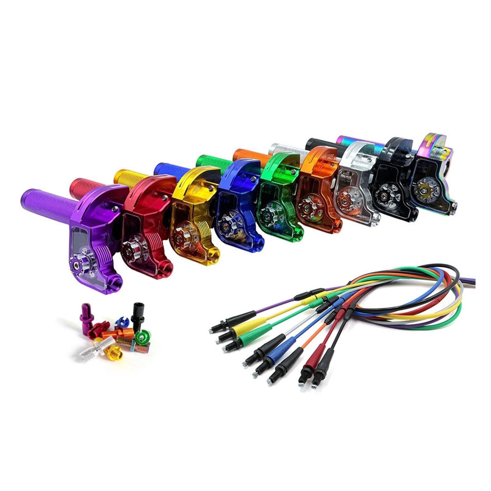 Kit Impugnatura Acceleratore E Cavo Universale CNC Quick Twist Da 7/8 "per